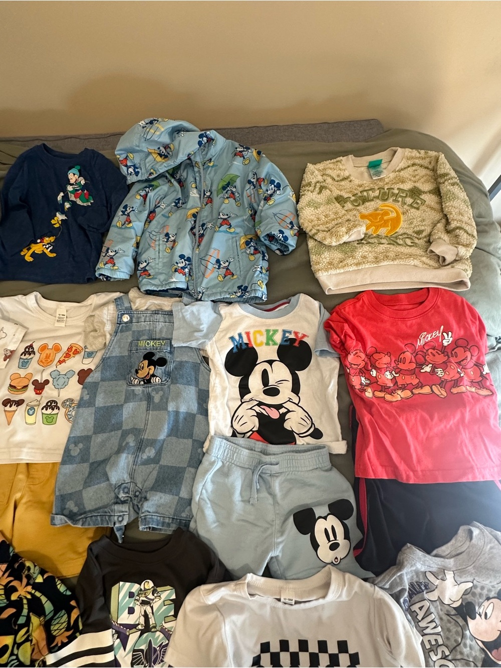 Disney Clothes- 18M includes 29 Pieces! - Picture 2 of 5